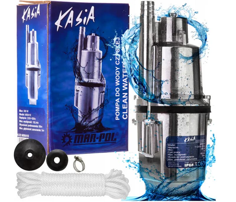Membranpumpe Tauchpumpe Hochdruck Pumpe 68 m 6.8 bar Bewässerung Garten – neu – Sonstiges – überwiegend weiß – Foto 1 von 5