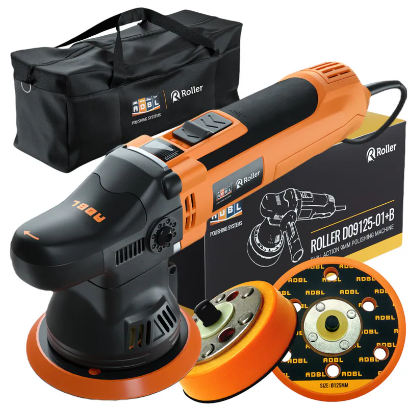 ADBL Roller DA Poliermaschine 9mm 650W Dual Action + Tasche | Profi Polierer – neu – Autos – überwiegend weiß – Foto 1 von 5