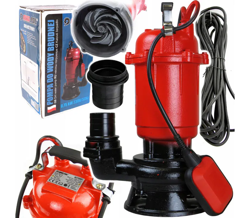 Fäkalienpumpe Tauchpumpe 230V Zerkleinerer Schwimmer 18000L/h 2" Abwasserpumpe – neu – Sonstiges – überwiegend weiß – Foto…