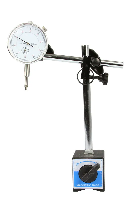Messuhr Set 0–10mm mit Magnetständer + 22 Aufsätze Taster Messbasis – neu – Sonstiges – überwiegend weiß – Foto 1 von 4