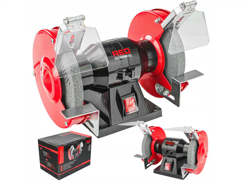 Doppelschleifer Tischschleifer 150mm 1500W Schleifbock Schärfen Werkstatt – neu – Sonstiges – überwiegend weiß – Foto 1 von 5