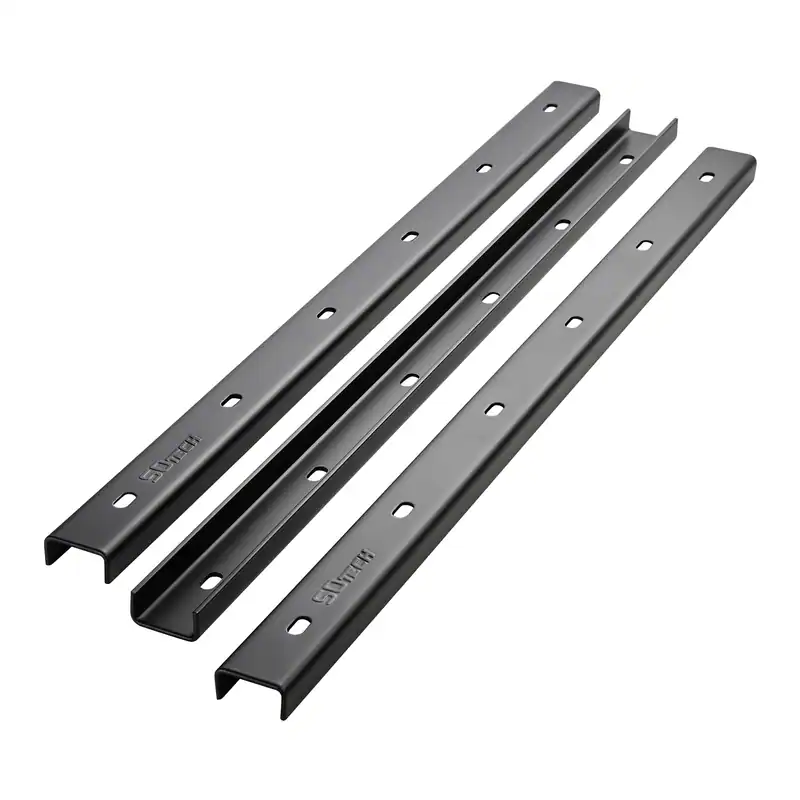 3x Gratleiste U-FORM massiver Tischplattenunterzug Tischbeschlag U-Profil SOTECH – neu – Möbel – überwiegend weiß – Foto 1…