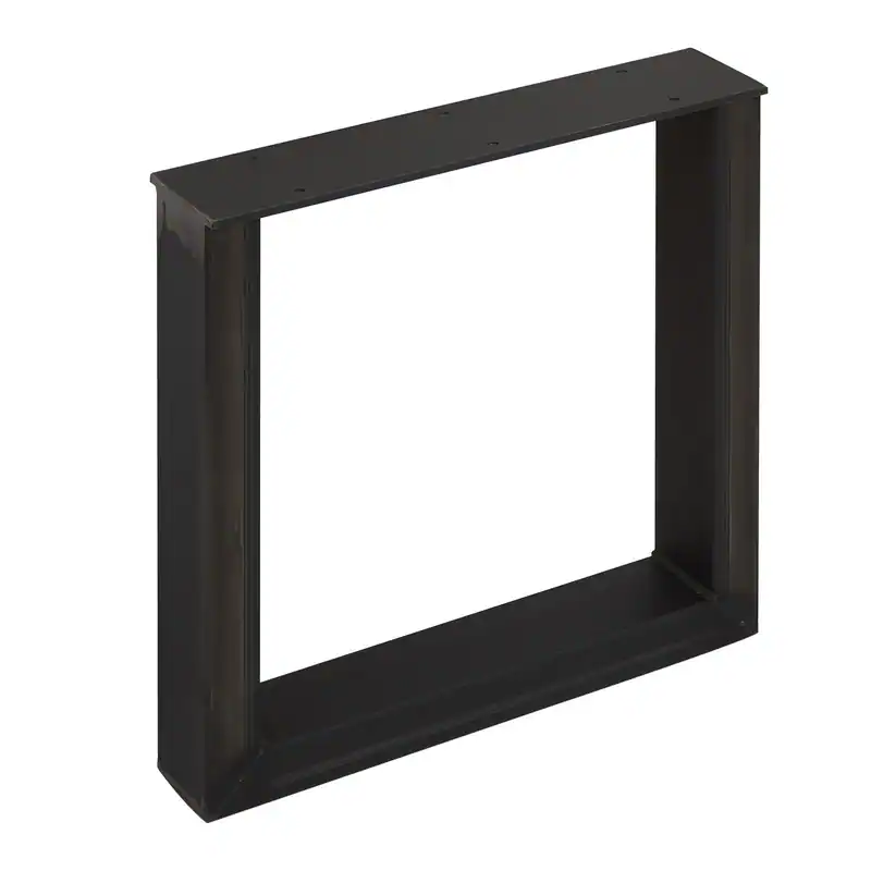 Bankgestell TAB 430x420 mm Stahl Used Look Tischbein Tischkufe B-Ware – neu – Möbel – überwiegend weiß – Foto 1 von 5
