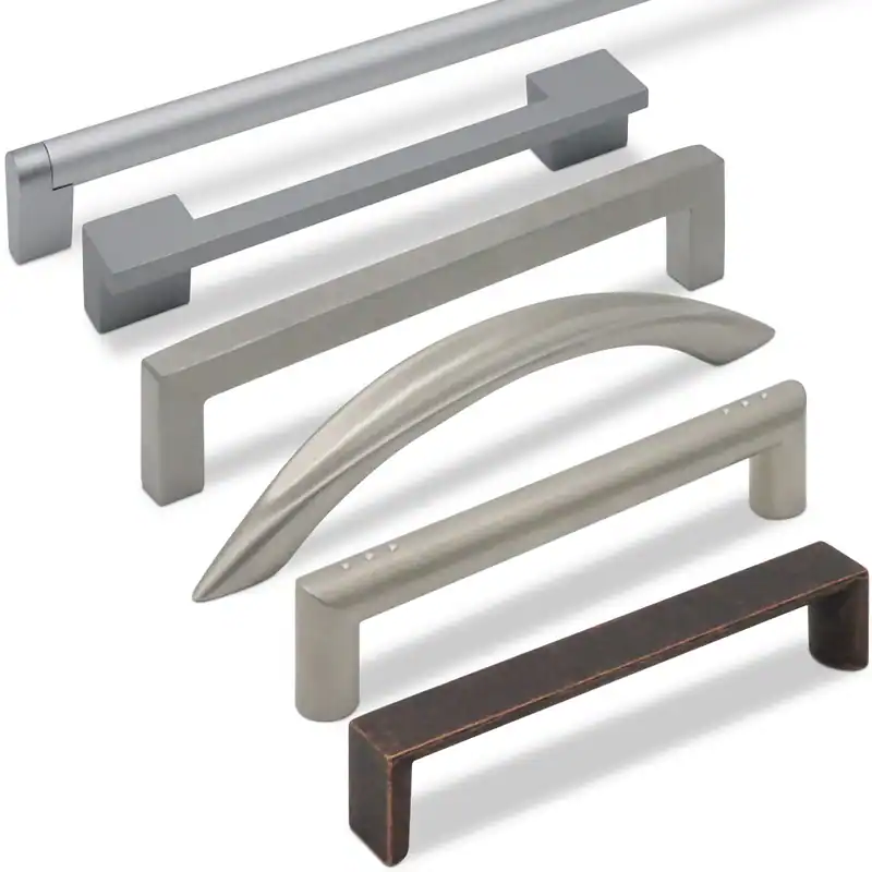 Schubladengriff Möbelgriff Türgriff Schrankgriff Küchengriff BA 128 oder 320 mm – neu – überwiegend weiß