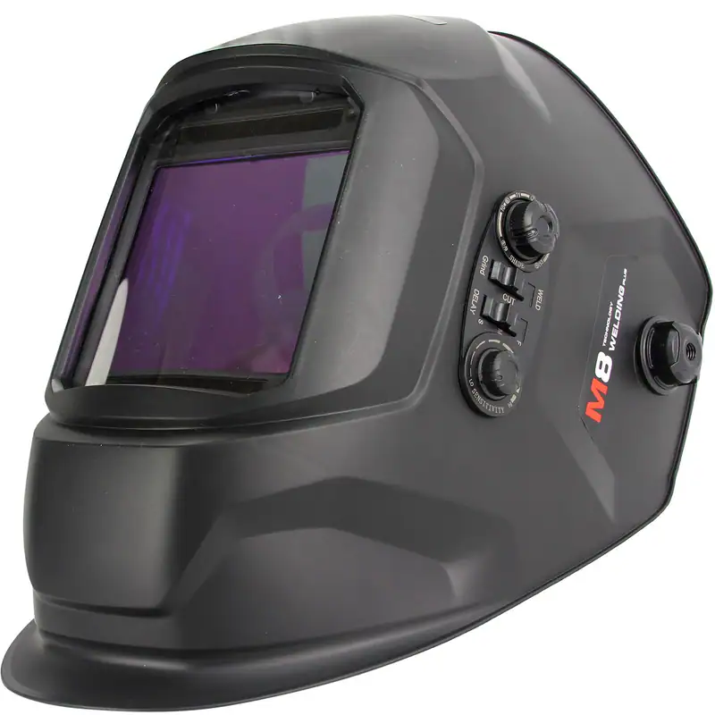 Automatik Schweißhelm 4 Sensoren 5,3'' Großes Sichtfeld UV/IR Schutz Schleifen – neu – Sonstiges – Foto 1 von 4