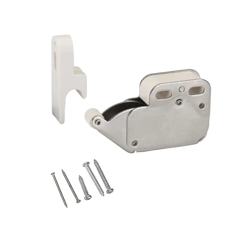 Federschnäpper Mini Latch Türschnapper push to open Schnappverschluss Schnäpper – neu – Möbel – überwiegend weiß – Foto 1…
