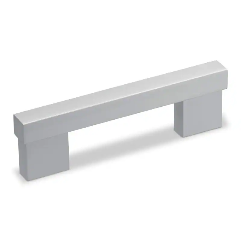 Bügelgriff BA 96 mm Aluminium silber eloxiert Möbelgriff Küche Wohnzimmer Bad – neu – Foto 1 von 4