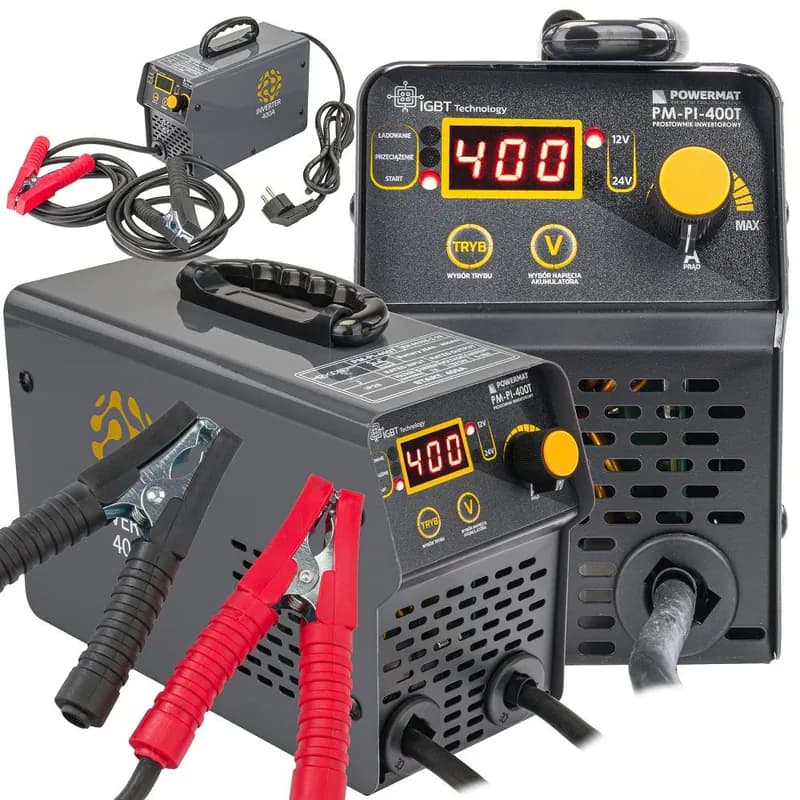 Starthilfe Ladegerät 400 A Inverter 12/24 V 40 A Batterie Starter-Ladegerät – neu – Autos – überwiegend weiß – Foto 1 von 5