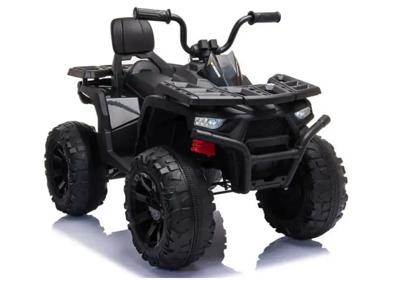 Kinder Quad Elektroauto 24V 2x200W EVA LED MP3 Schwarz Miniquad – neu – Spielzeug – Foto 1 von 5