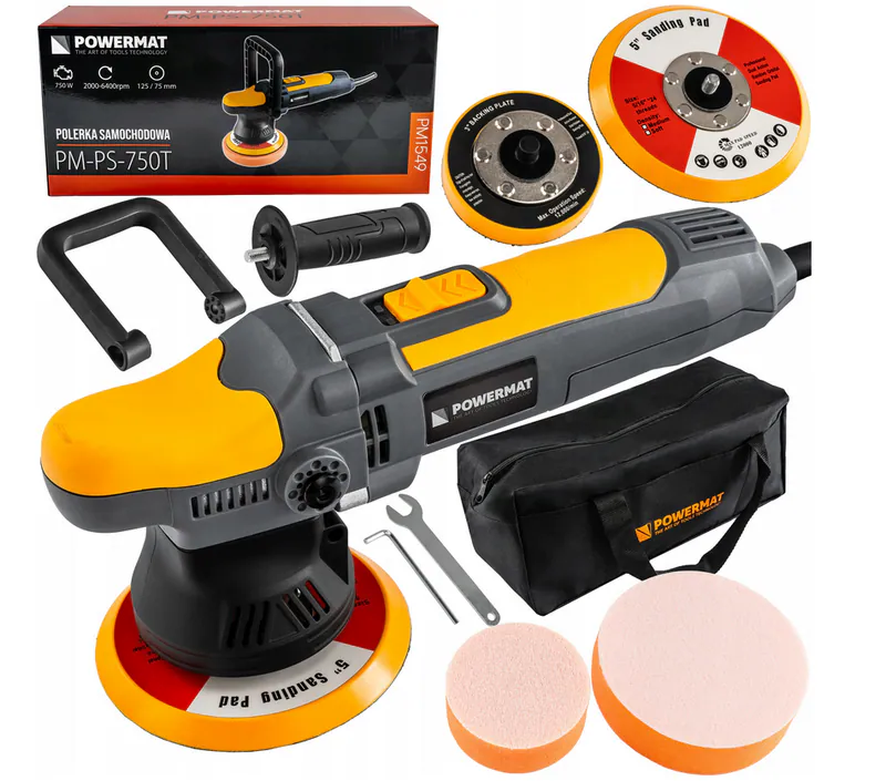 Auto Poliermaschine Exzenter Polierer 125 75mm 750W Drehzahlregelung – neu – Sonstiges – überwiegend weiß – Foto 1 von 5