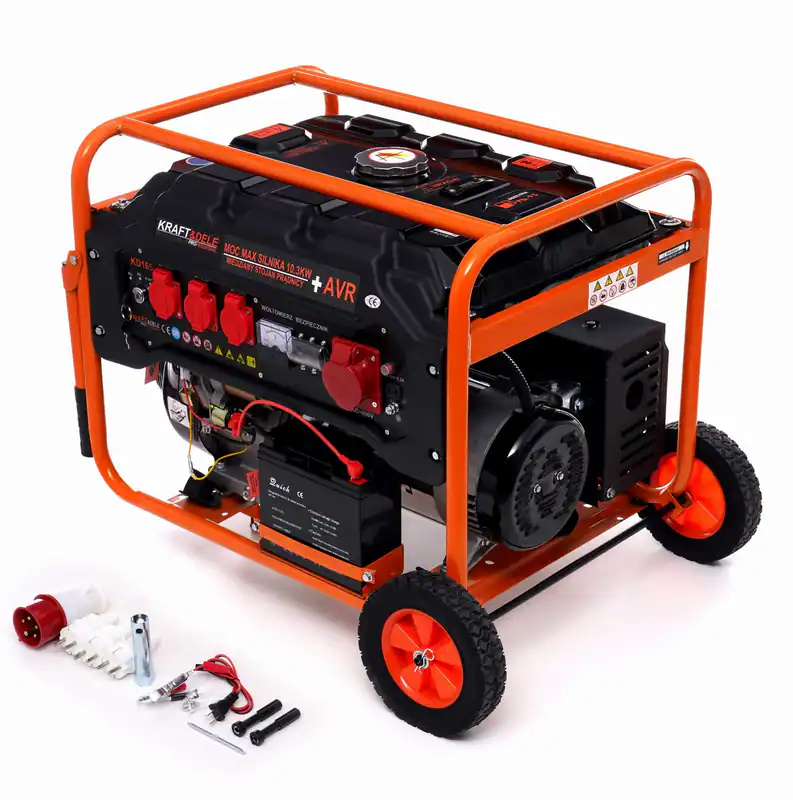 Stromaggregat 5500 W 3-Phasen Generator 12/230/380 V Notstromaggregat Inverter – neu – Sonstiges – überwiegend weiß – Foto…