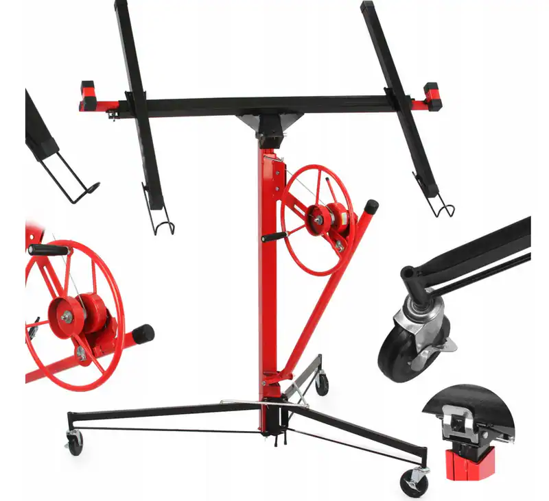 Plattenheber für Rigipsplatte 11" Plattenlift Montagehilfe Hubhöhe 3,35m – neu – Sonstiges – überwiegend weiß – Foto 1 von 5