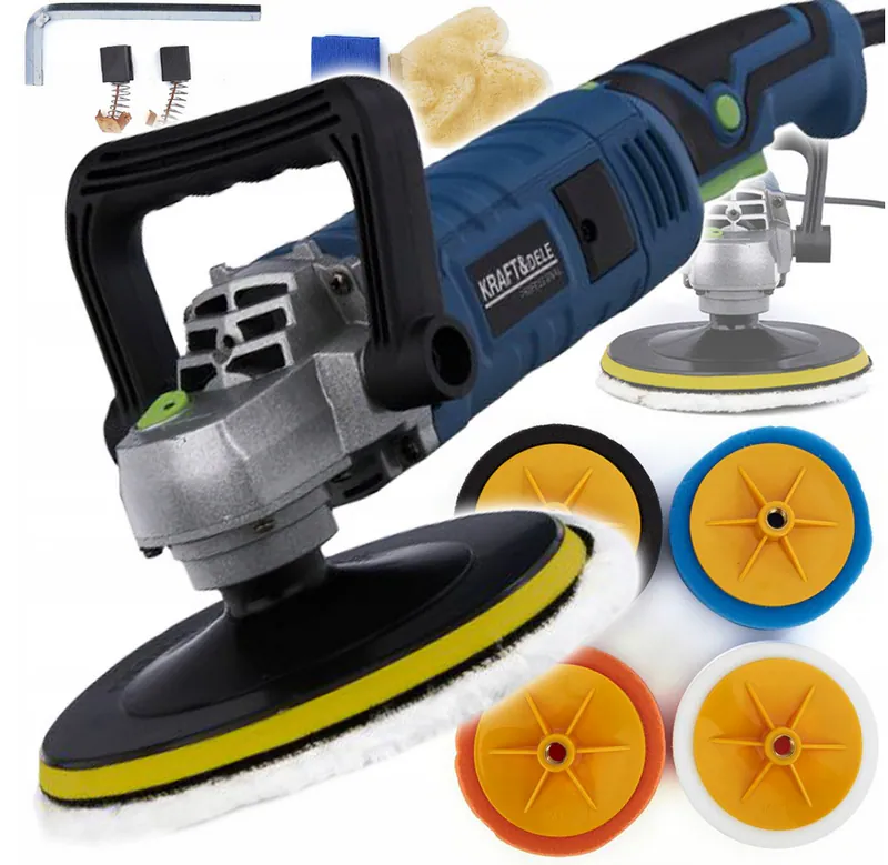 Poliermaschine Schleifmaschine 2650 W 180 mm M14 Soft-Start 230 V Zubehör – neu – Sonstiges – überwiegend weiß – Foto 1 von 5
