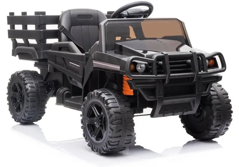 Pickup Kinder Elektroauto Kinderauto EVA LED Fernbedienung MP3 Schwarz – neu – Spielzeug – Foto 1 von 5