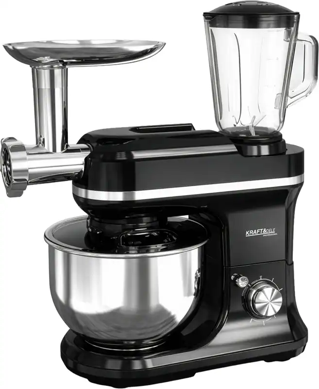 Küchenmaschine Planetenrührer 3000W 5L Mixer Fleischwolf Blender Knetmaschine – neu – Haushaltsgeräte – überwiegend weiß