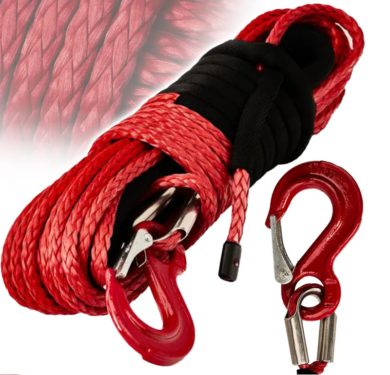 Synthetisches Dyneema Seil 8mm 24m 6800kg Winde robust leicht Kraft&Dele – neu – Autos – überwiegend weiß – Foto 1 von 5