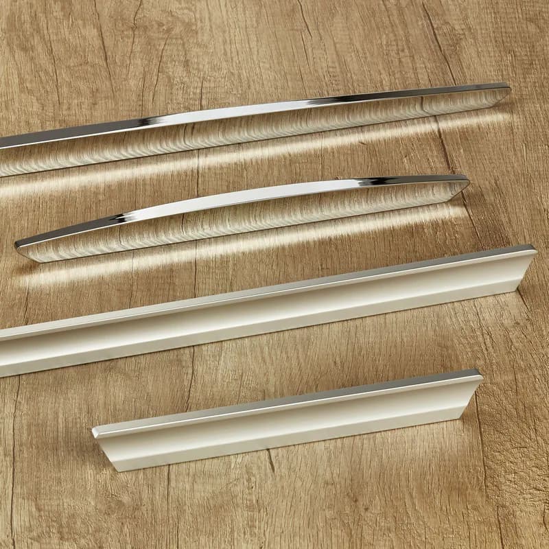 Möbelgriff LONA CURVE / DEGREE BA 160-320 mm Aluminium Küche Wohnzimmer Schrank – neu – überwiegend grau – Foto 1 von 5