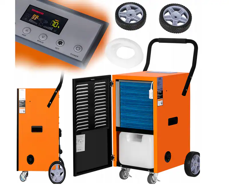 Industrie Luftentfeuchter Bautrockner 60L/Tag 900W Keller Garage Trockner – neu – Sonstiges – überwiegend weiß – Foto 1 von 5