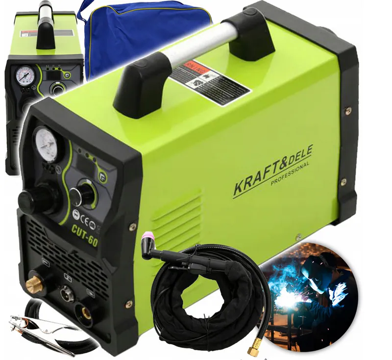 Plasmaschneider 60A IGBT 230V Schneidgerät HF tragbar Metall PLASMA CUTTER – neu – Sonstiges – überwiegend weiß – Foto 1…