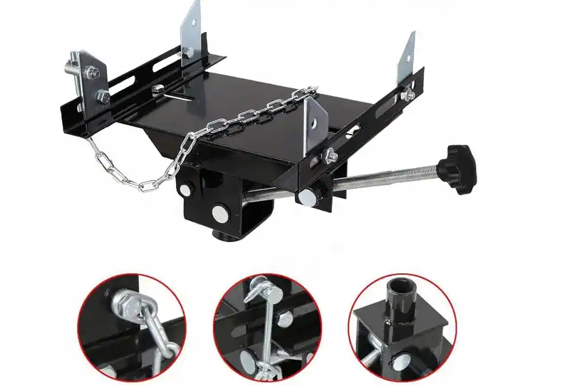 Getriebeheber Adapter 600kg Montageplatte Getriebe Halterung Kette Werkstatt KFZ – neu – Autos – überwiegend weiß – Foto 1…