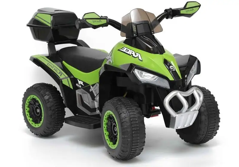 Kinder Quad Elektroauto 6V LED Musik Kinderfahrzeug ATV Grün Miniquad – neu – Spielzeug – Foto 1 von 5