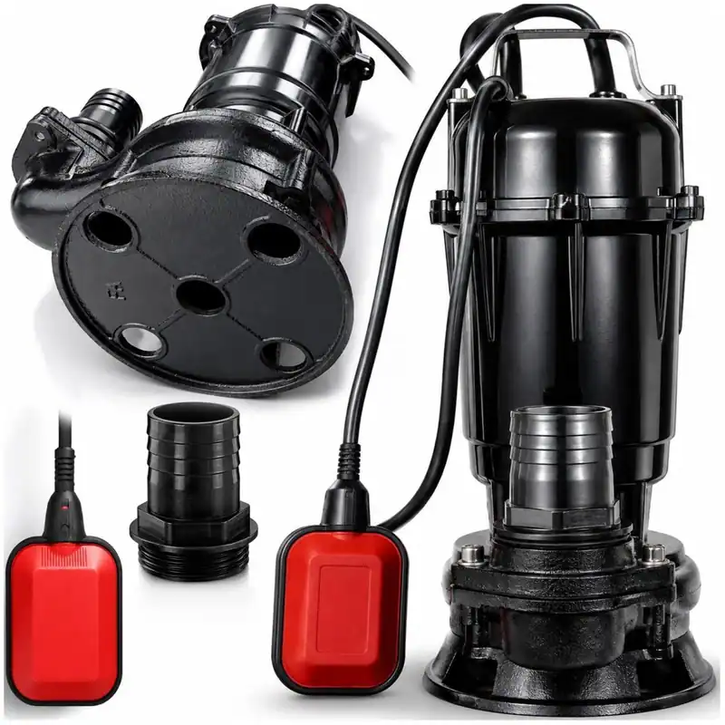 Schmutzwasserpumpe Tauchpumpe Fäkalienpumpe 3850W Häcksler Schwimmer 2 Zoll – neu – Sonstiges – überwiegend weiß – Foto 1…