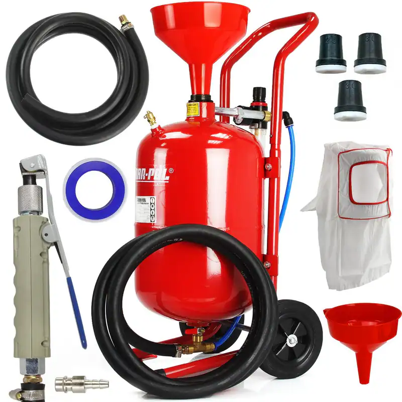 Siphon Sandstrahler 19L Sandblaster Rost Entferner Felgen Karosserie – neu – Sonstiges – überwiegend weiß – Foto 1 von 5
