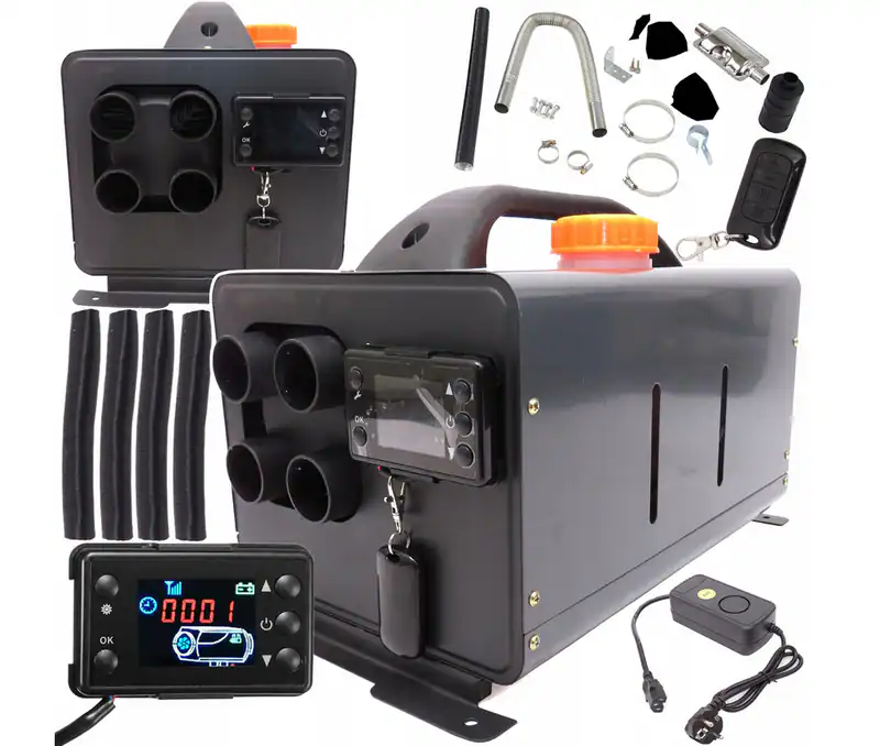 Dieselheizung 8 kW 12V Standheizung Luftheizung Lufterhitzer Webasto mit LCD – neu – Autos – überwiegend weiß – Foto 1 von 5