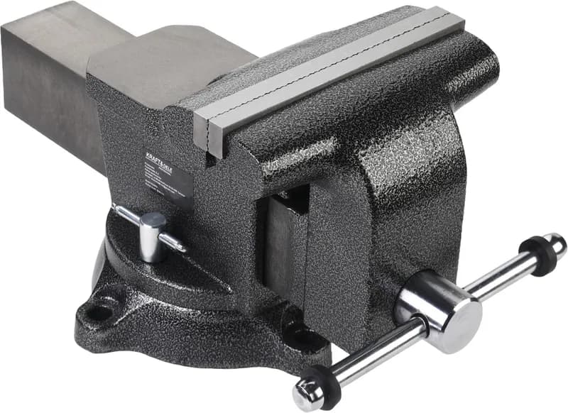 Schraubstock 200 mm Werkbank Schraubstock drehbar mit Amboss Stahlguss – neu – Sonstiges – überwiegend weiß