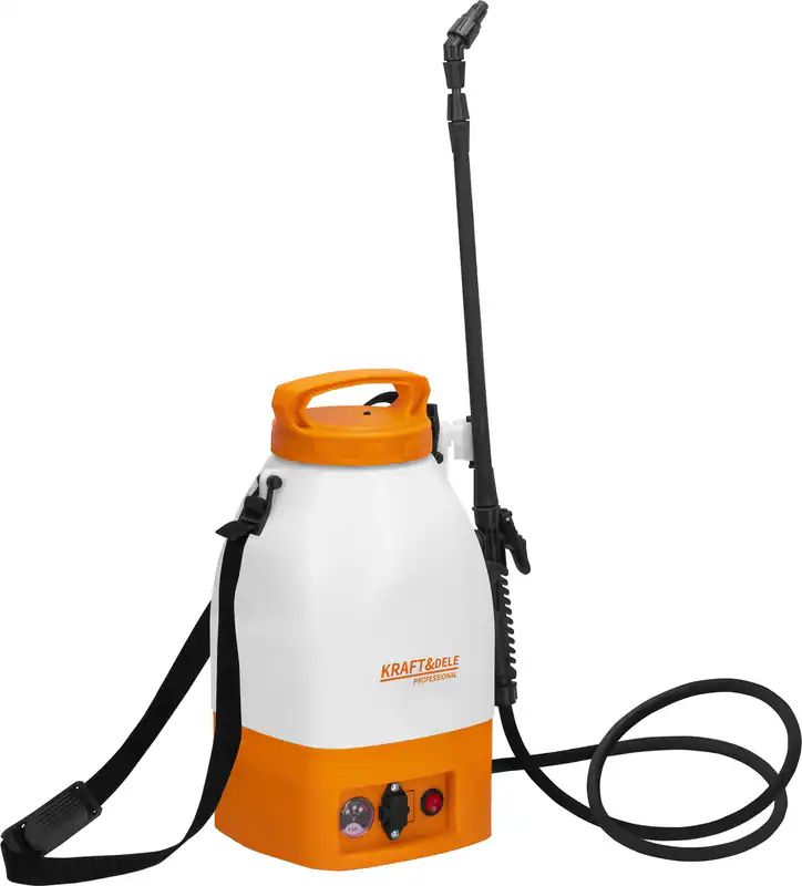 Akku Drucksprüher Gartensprüher Sprühgerät 6L elektrisch 12V Rückensprüher – neu – Sonstiges – überwiegend weiß – Foto 1…