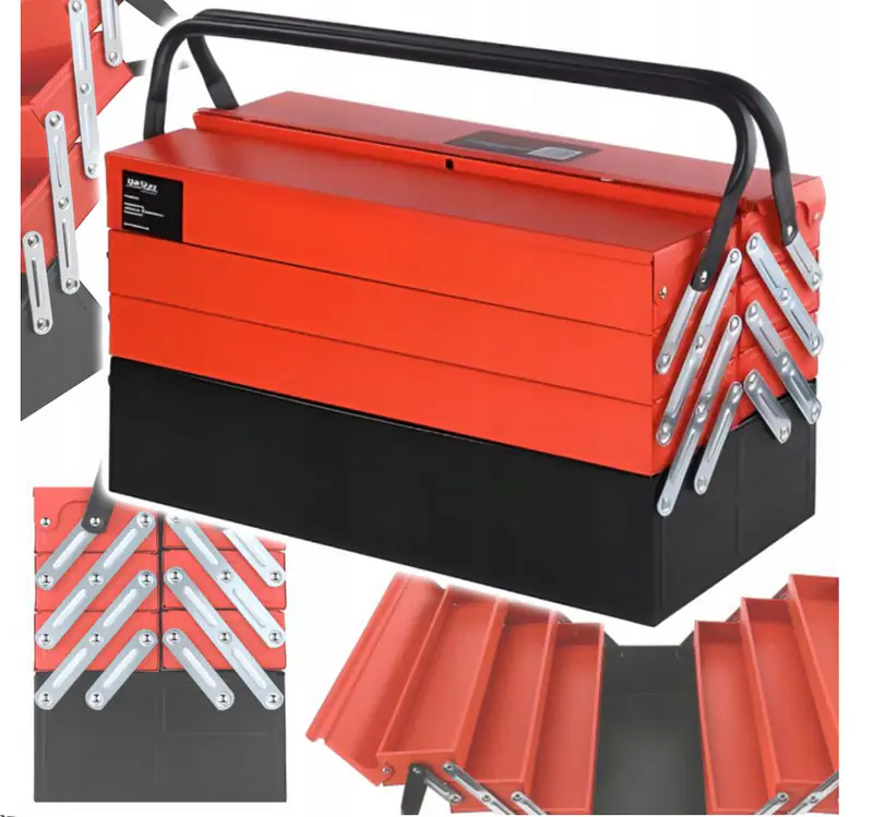 Werkzeugkiste Metall 7 Schubladen Werkstattkasten Werkzeugbox mobil Organizer – neu – Sonstiges – überwiegend weiß – Foto 1…