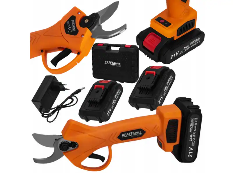 Akku Gartenschere Astschere Rebschere elektrisch 21V 2x2Ah Baumschere Set – neu – Sonstiges – überwiegend weiß – Foto 1 von 5