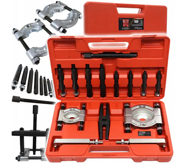 Lagerabzieher Set 14tlg hydraulisch – Trennabzieher Wellenabzieher Werkzeug – neu – Autos – überwiegend weiß – Foto 1 von 4