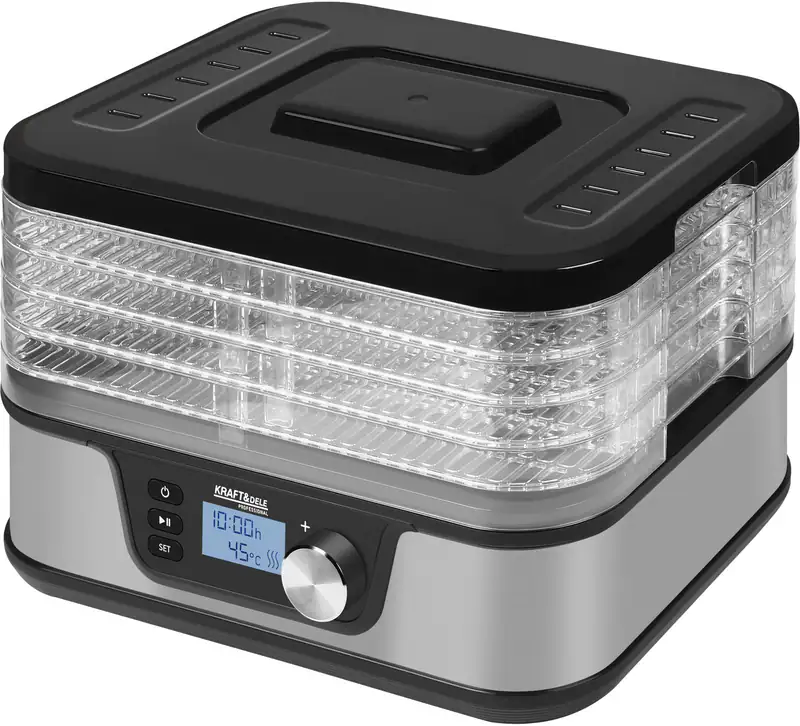 Dörrautomat Dörrgerät Obsttrockner Gemüsetrockner Pilztrockner LCD Timer – neu – Sonstiges – überwiegend weiß – Foto 1 von 5