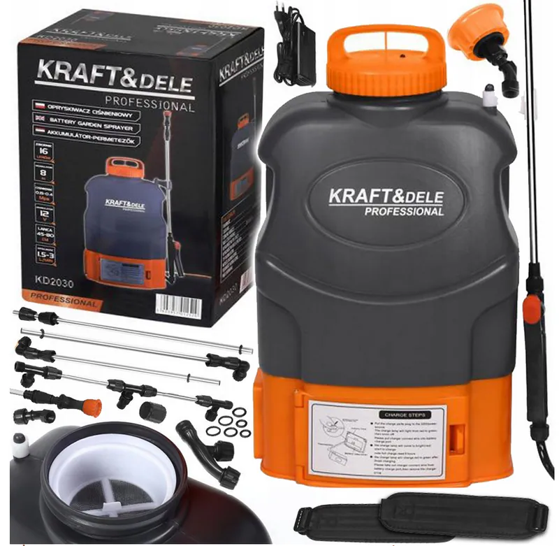 k29 Akku Sprühgerät 16 L KD2030 Drahtloser Gartenpumpen-Sprüher Pflanzenschutz – neu – Sonstiges – überwiegend weiß – Foto…