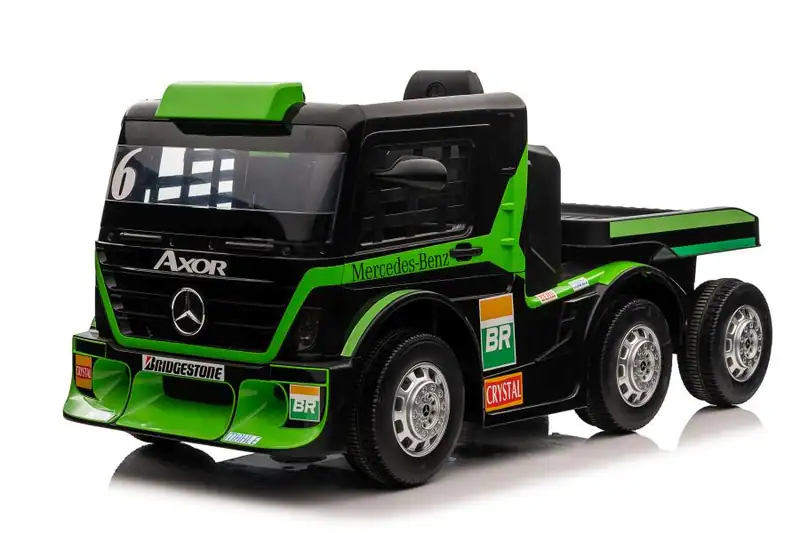 Elektro Kinderauto SUV mit Anhänger Grün EVA Leder USB MP4 Fernbedienung – neu – Spielzeug – Foto 1 von 5