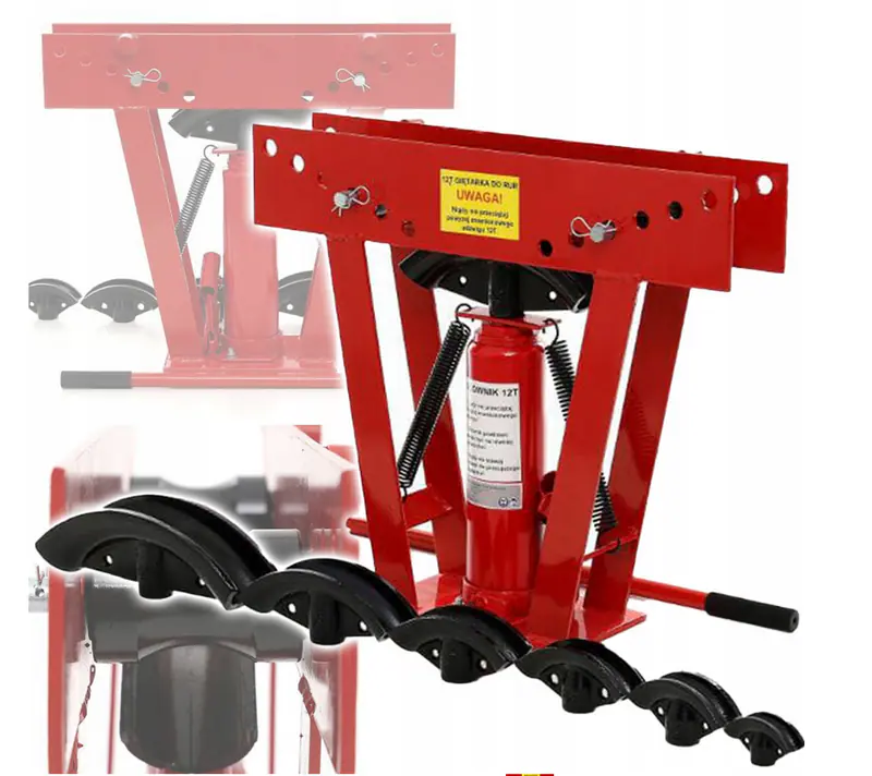 Rohrbiegemaschine hydraulisch 12t Rohrbiegegerät Rohrbieger Biegemaschine Rohre – neu – Sonstiges – überwiegend weiß – Foto…