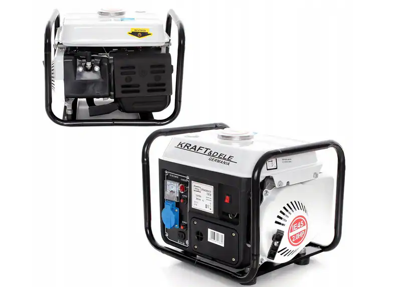 Stromgenerator Generator Aggregat 1200W 230V Benzin Stromerzeuger Notstrom – neu – Sonstiges – überwiegend weiß – Foto 1…