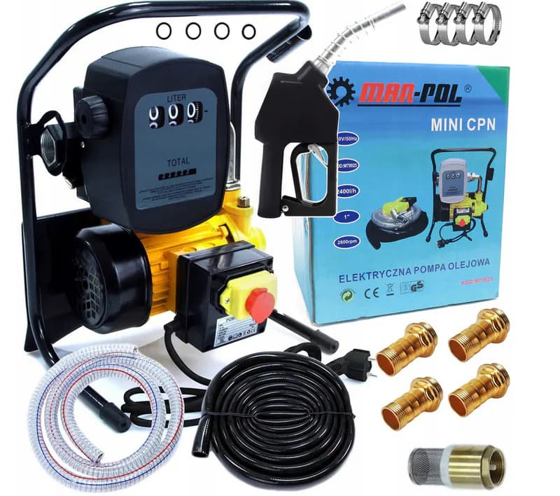 Dieselpumpe MAR-POL 230V Mini CPN 40L/min Heizöl Förderpumpe Tankstelle – neu – Sonstiges – überwiegend weiß – Foto 1 von 5
