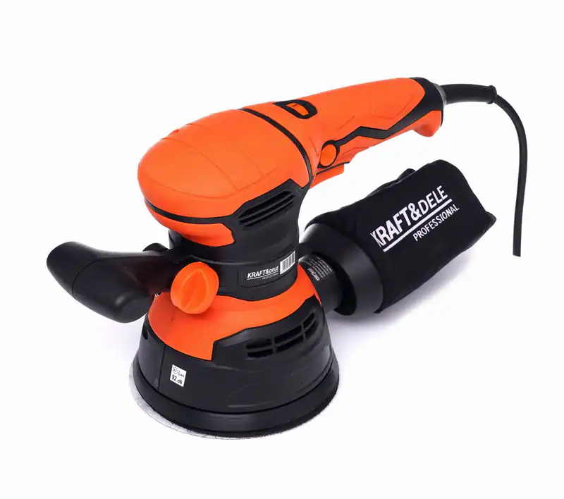 Exzenterschleifer 1200 W 125 mm 4000-13500 U/min mit Absaugung Schleifmaschine – neu – Sonstiges – überwiegend weiß – Foto…