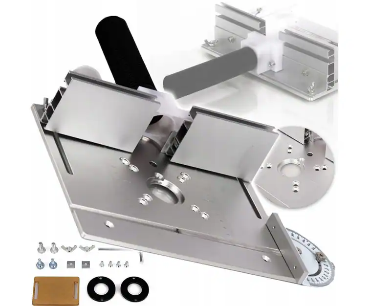 Alu Frästisch Einlegeplatte Oberfräse Fräseinsatz 230x200mm Router Tischplatte – neu – Sonstiges – überwiegend weiß – Foto…