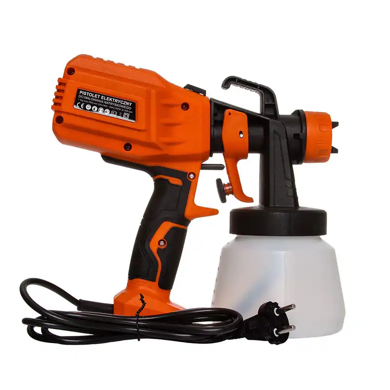 Farbspritzpistole 550W 800ml 3 Düsen elektrisch Lackierpistole Sprühpistole – neu – Sonstiges – überwiegend weiß – Foto 1…