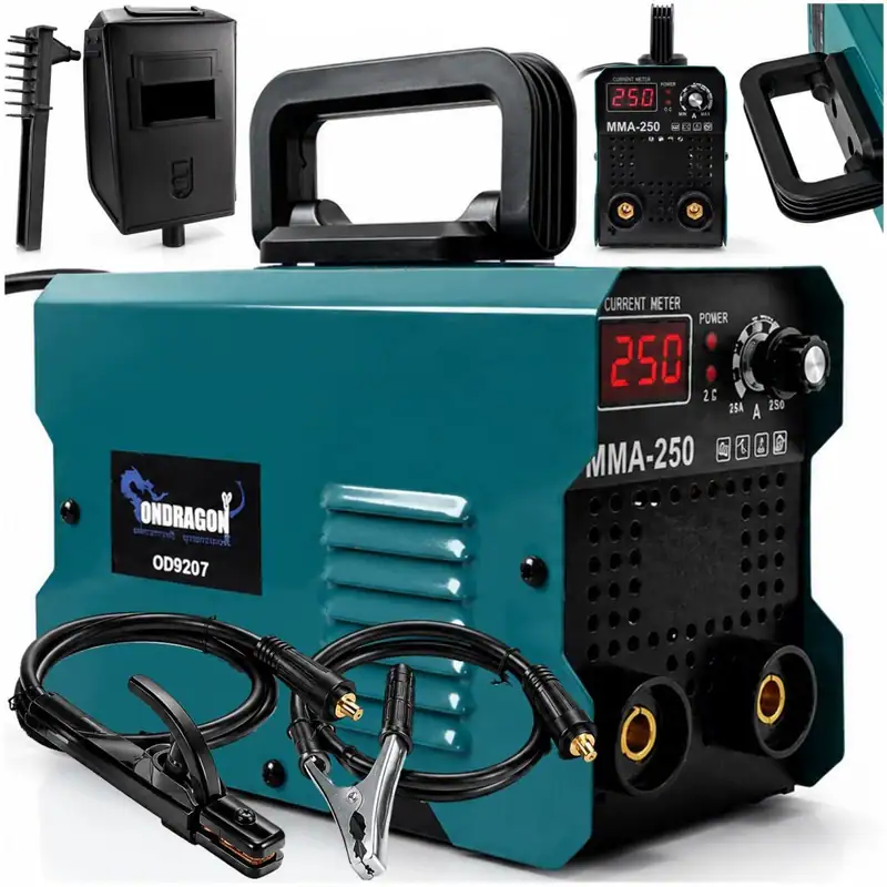 Schweißgerät MMA 250A Inverter IGBT Elektrodenschweißgerät LCD Hot Start VRD – neu – Sonstiges – Foto 1 von 5