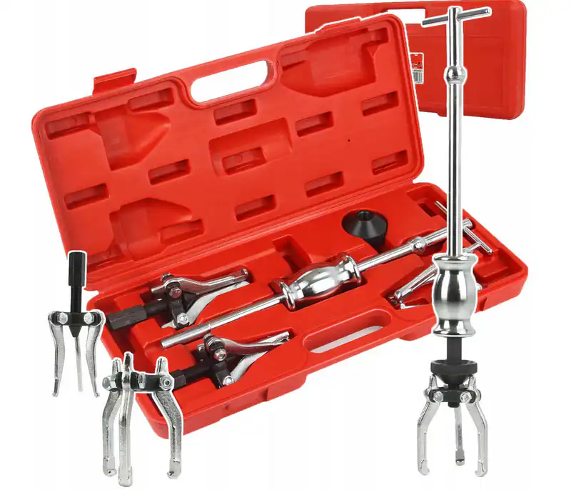 Innen Außen Lagerabzieher Schlaghammer Set Radnabe 15-80mm 5tlg Werkzeug – neu – Autos – überwiegend weiß – Foto 1 von 4