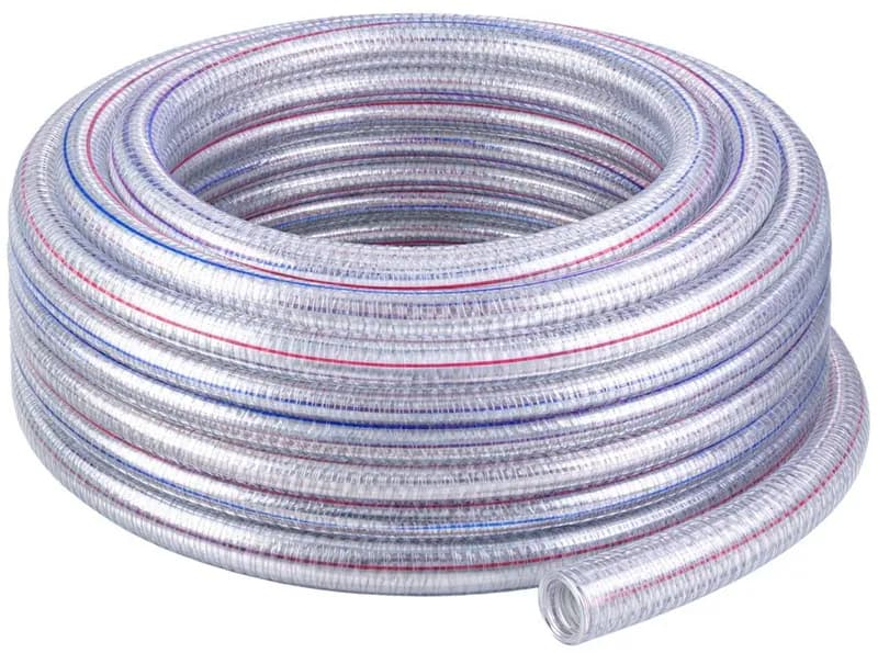 Saugschlauch 2'' 100m Wasserschlauch PVC Schlauch Spiralschlauch Pumpe Garten – neu – Garten & Pflanzen – überwiegend weiß…