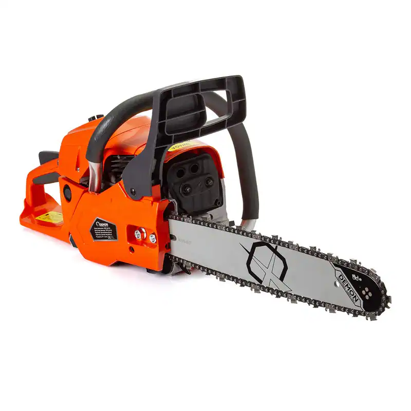 Benzin Kettensäge 38cm 2T Motorsäge 0.325 Profi Holzsäge Brennholz Sägekette – neu – Sonstiges – überwiegend weiß – Foto 1…