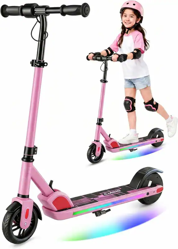 150W Elektroroller Kinder E Scooter Für kinder Ab 6 LCD Klappbar Kinderroller – neu – Sonstiges – überwiegend weiß – Foto 1…