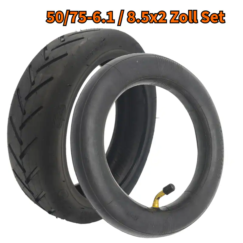 SoFlow SO4 SO3 Pro Gen1 Reifen Set 8.5x2 Zoll mit Schlauch abgewinkelt – neu – Sonstiges – überwiegend weiß – Foto 1 von 5
