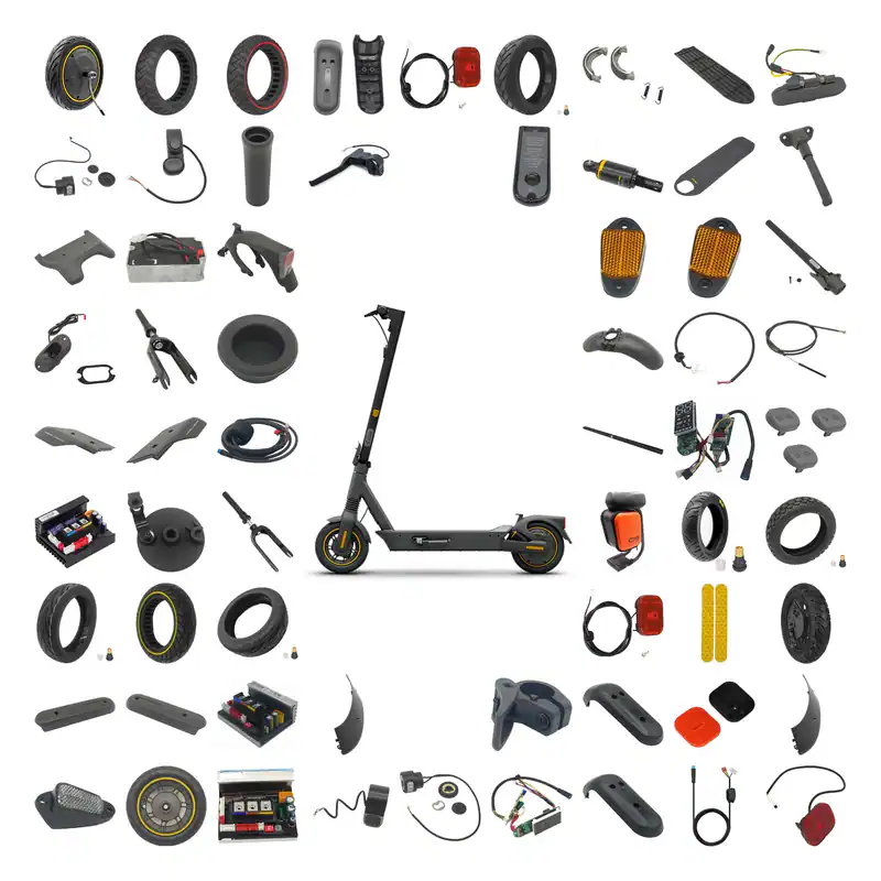 Ersatzteile für Segway Ninebot Max G2 Reifen Motor Controller Blinker Bremsen – neu – Sonstiges – überwiegend weiß – Foto 1…