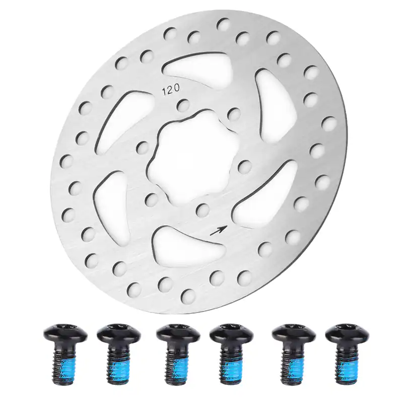 Prophete Urbanicer 10 Bremsscheibe 120mm 6 Loch mit Schrauben Ersatz Aftermarket – neu – Sonstiges – überwiegend weiß…